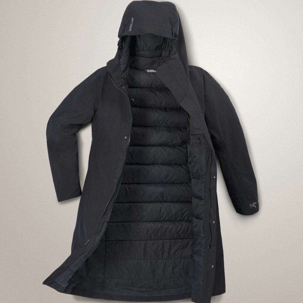 Arc'teryx Patera Parka (women's XS) Black (BRAND NEW WITH TAGS)
